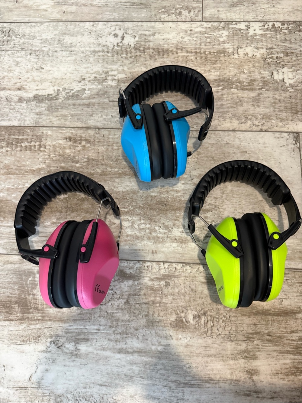 Unbranded Kids' Protective Earmuffs - Blue, Pink, Green
